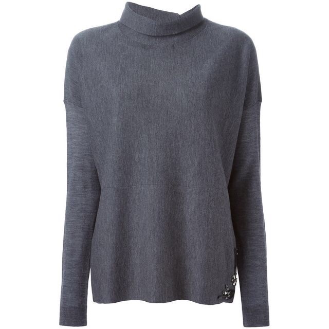 Dorothee Schumacher Wool Embellished Sweater